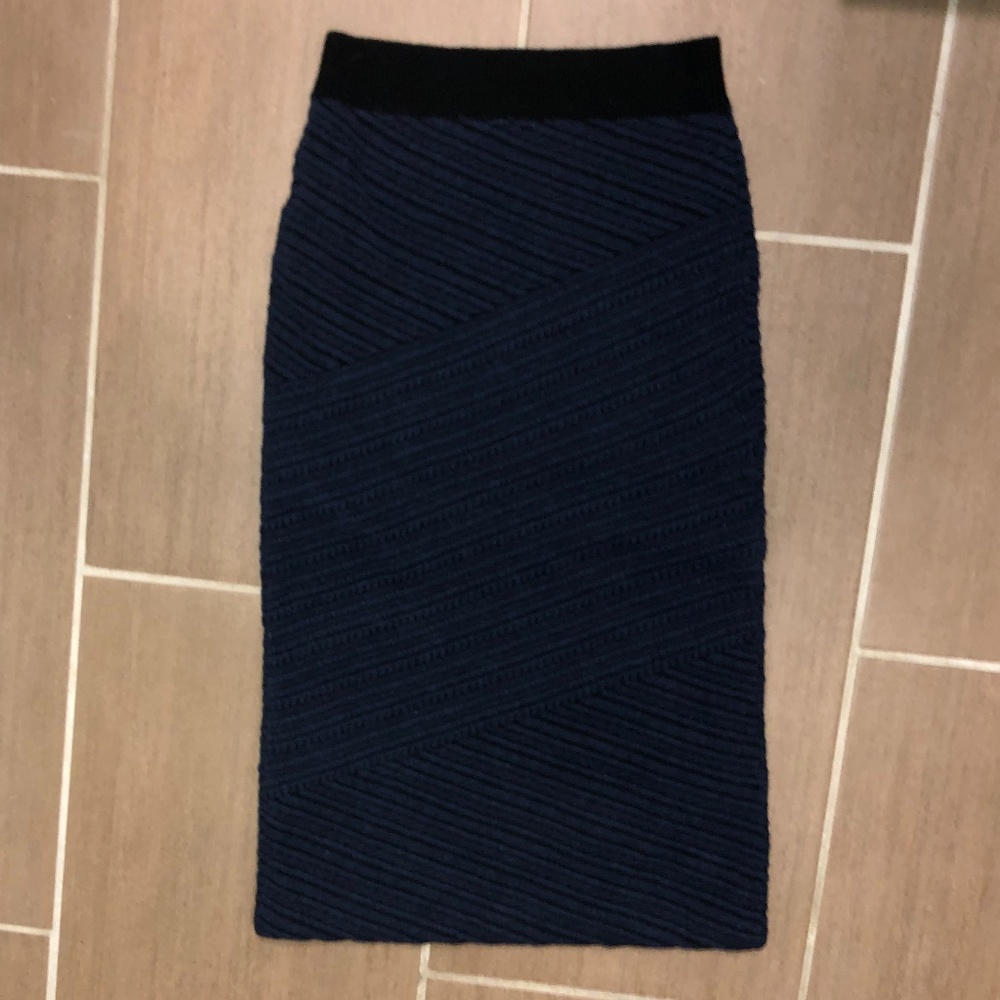 Anthropologie Moth Winter Pencil Skirt